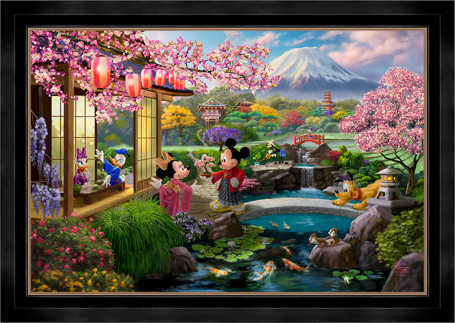 Disney Mickey and Minnie in Japan - Jewel Edition Art
