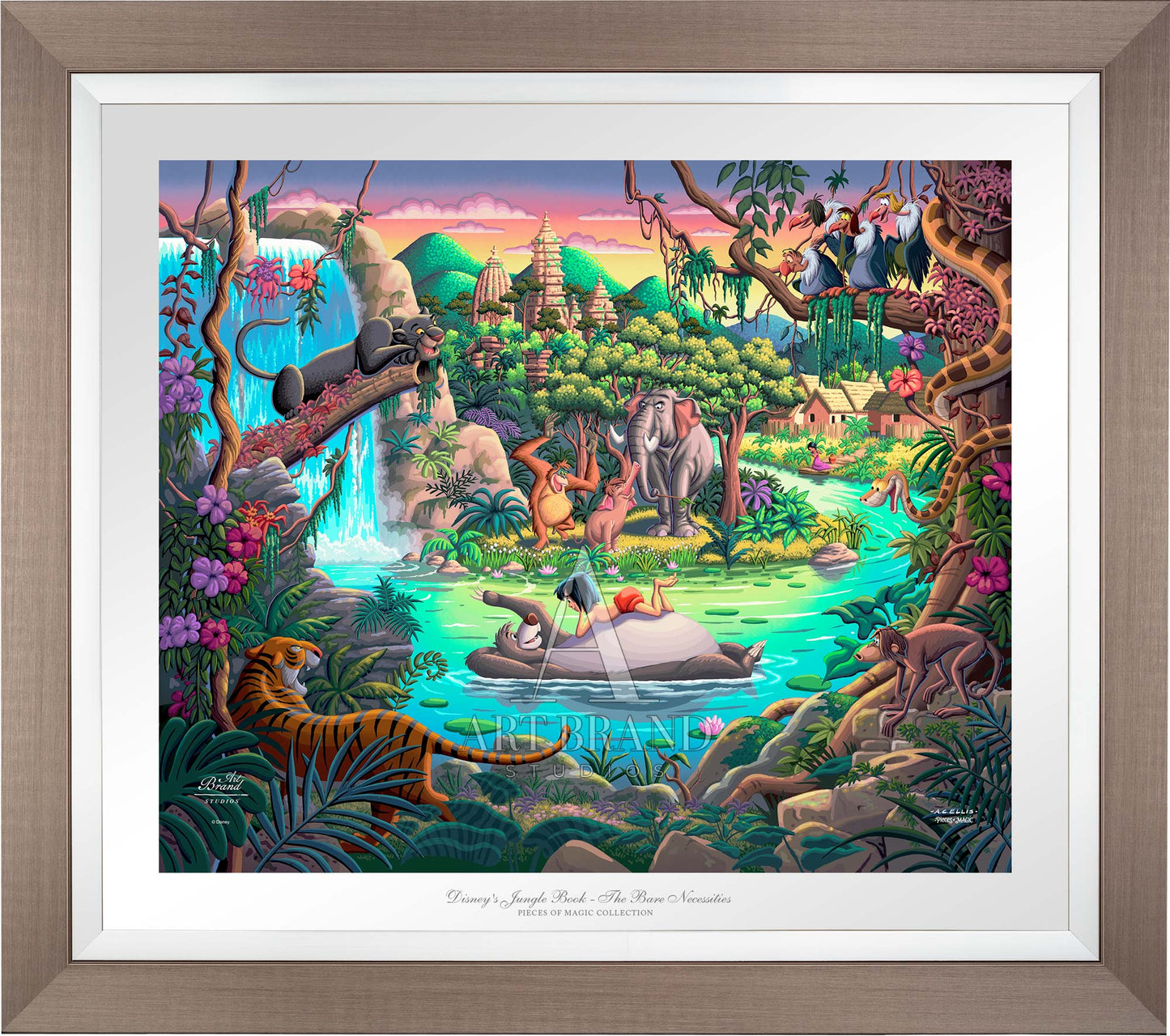 Disney's Jungle Book - The Bare Necessities - Limited Edition Paper