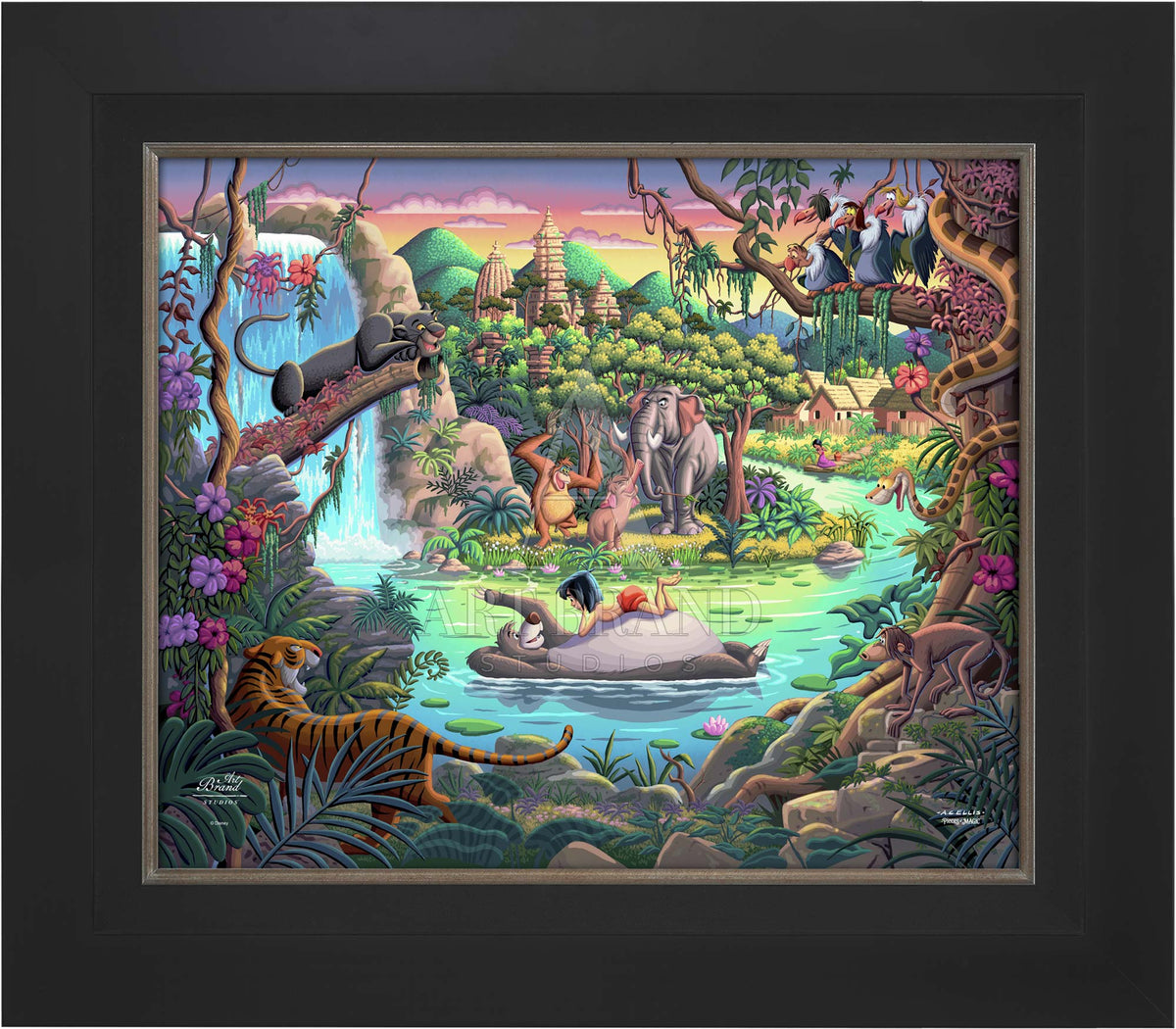 Disney's Jungle Book - The Bare Necessities - Limited Edition Canvas