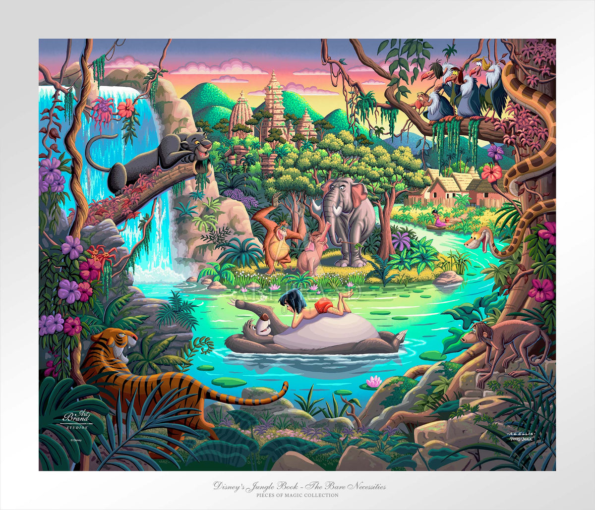 Disney's Jungle Book - The Bare Necessities - Limited Edition Paper