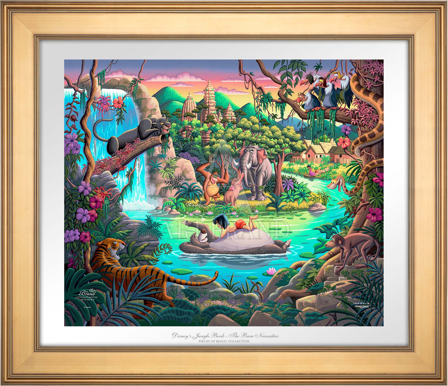 Disney's Jungle Book - The Bare Necessities - Limited Edition Paper