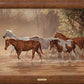 Misty River - 24" x 36" Framed Gallery Canvas
