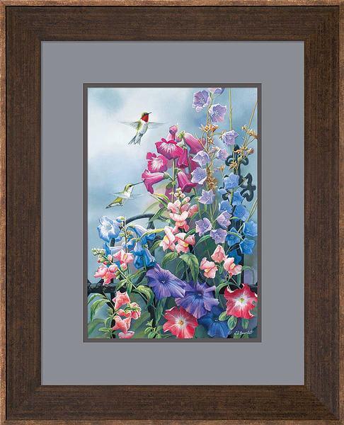 Victorian Seasons—Summer - 15" x 10.25" Framed Artist Proof Print
