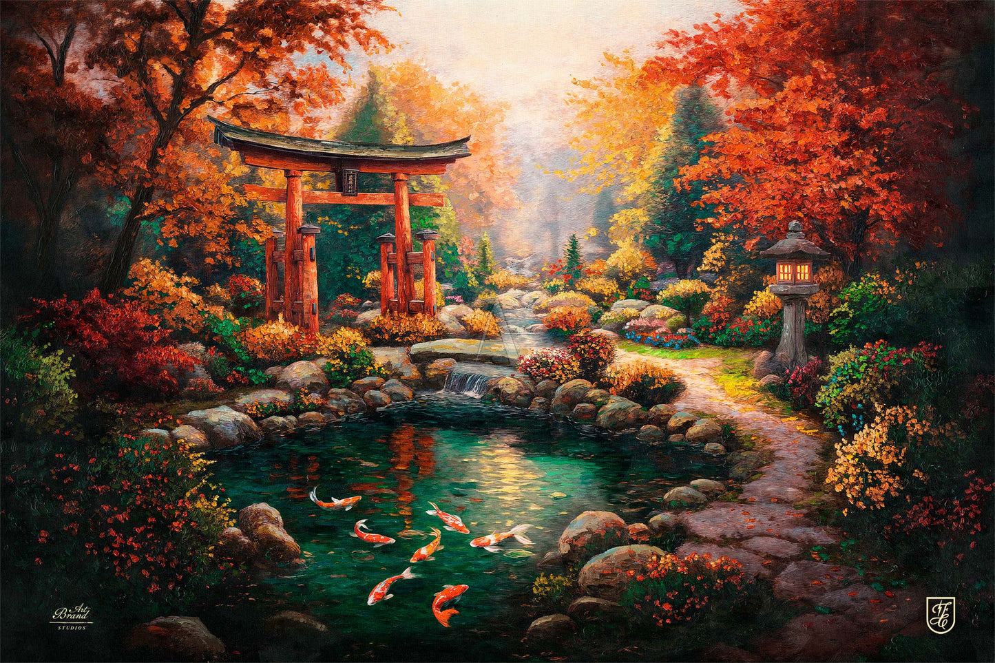 Garden of Tranquility - Limited Edition Canvas