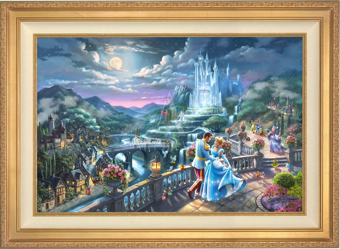 Disney's Cinderella - Midnight Stroll - Limited Edition Canvas