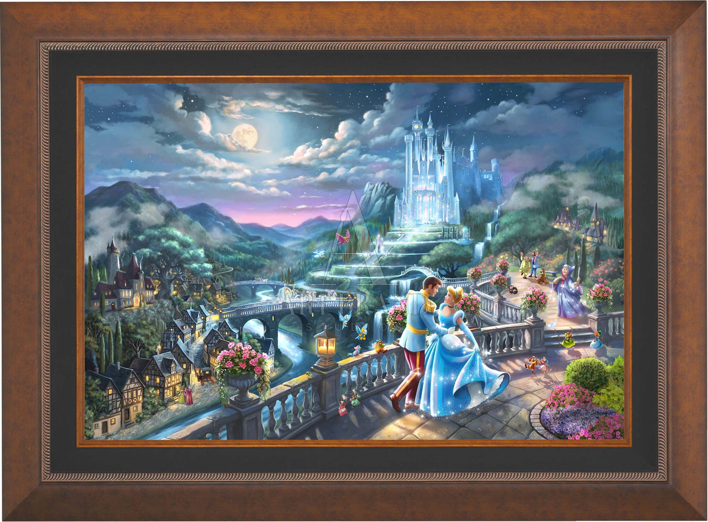 Disney's Cinderella - Midnight Stroll - Limited Edition Canvas
