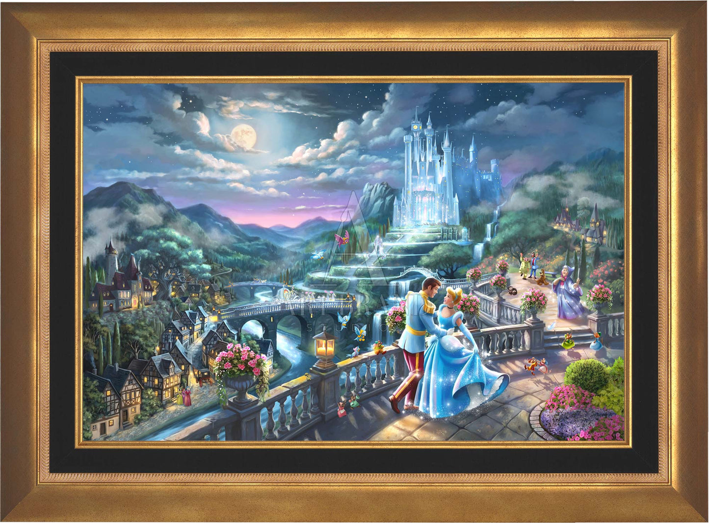 Disney's Cinderella - Midnight Stroll - Limited Edition Canvas