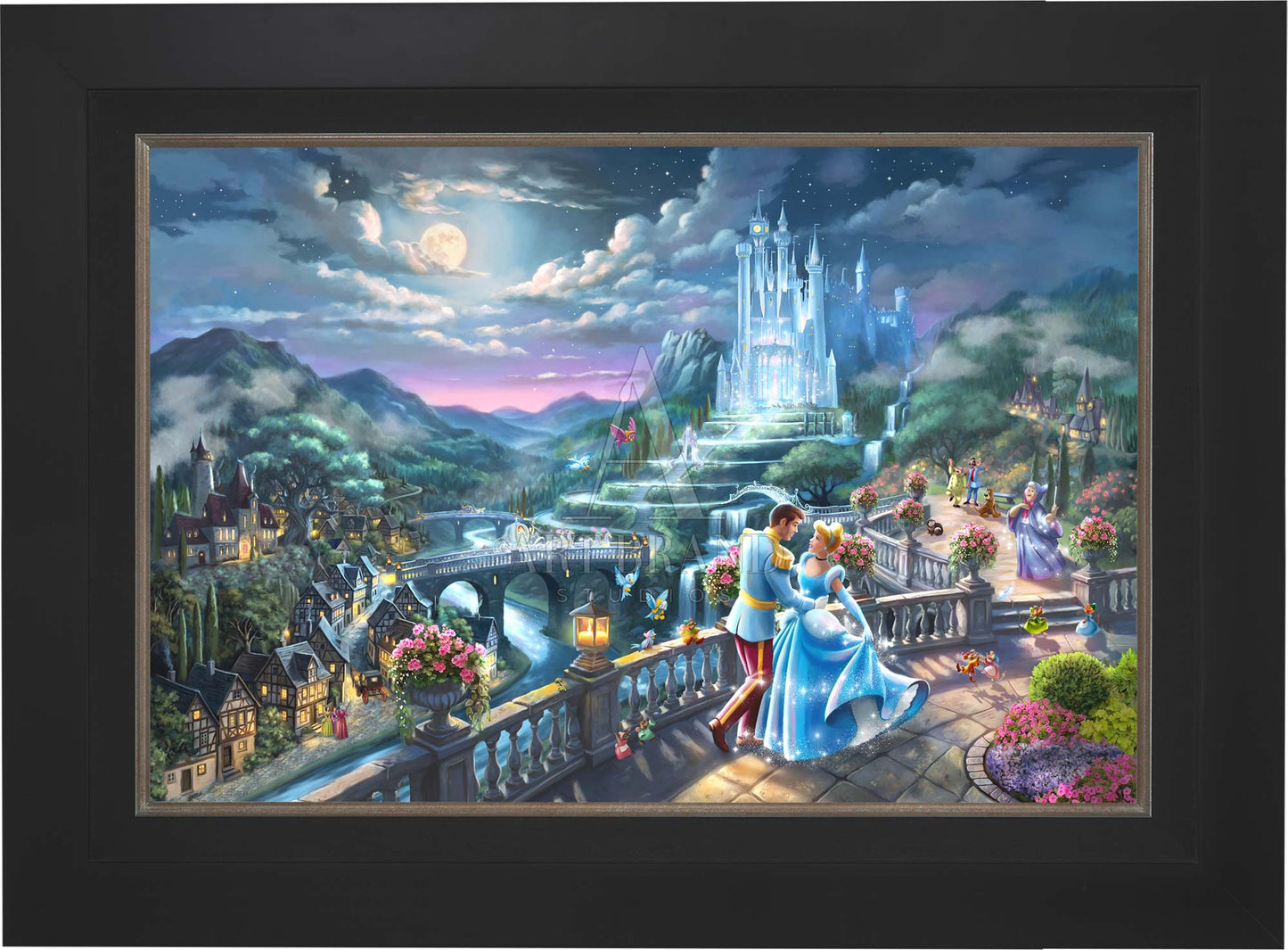 Disney's Cinderella - Midnight Stroll - Limited Edition Canvas