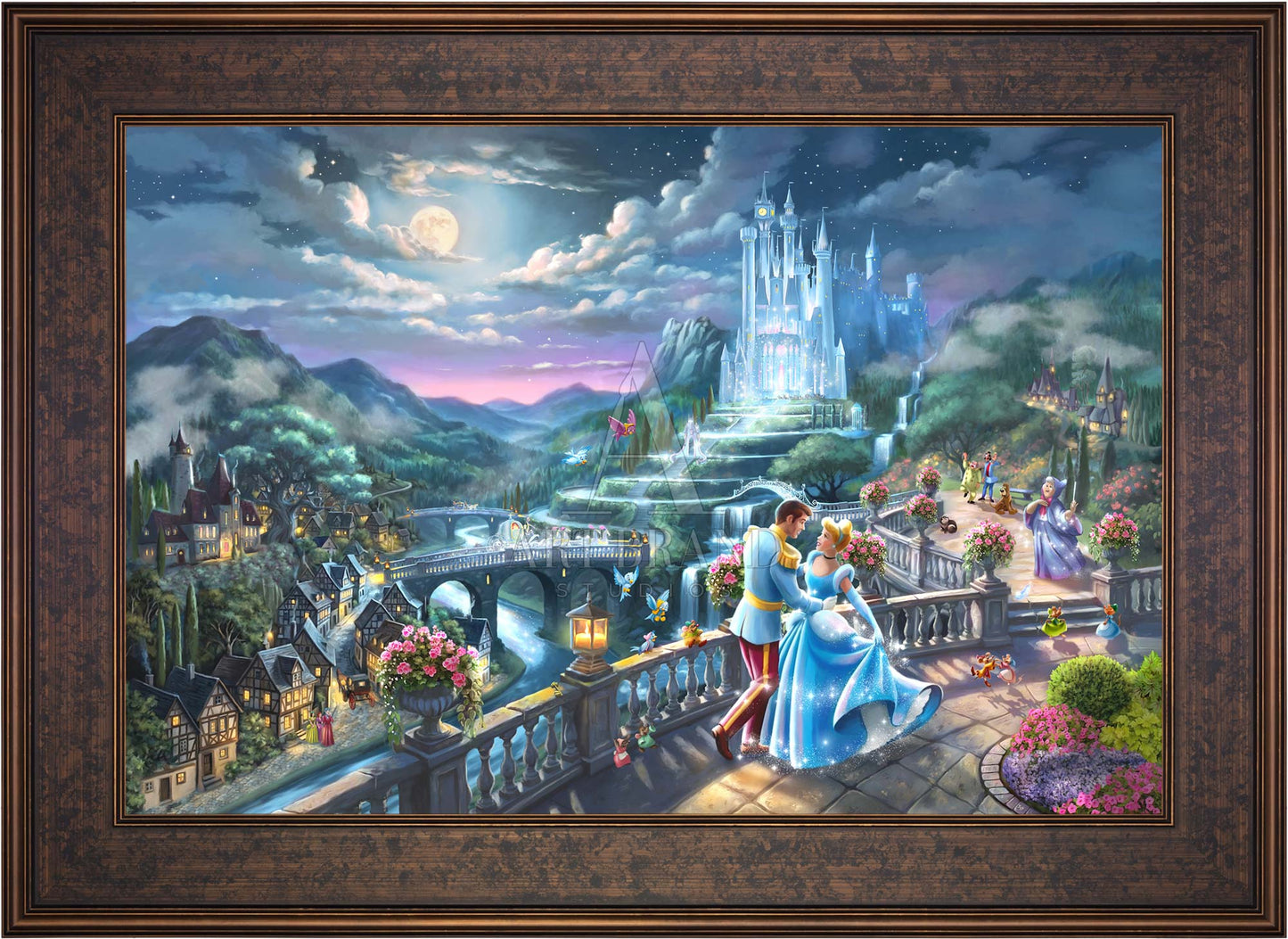 Disney's Cinderella - Midnight Stroll - Limited Edition Canvas