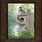 Misty Hideaway—Wood Ducks - Personalized Framed Canvas