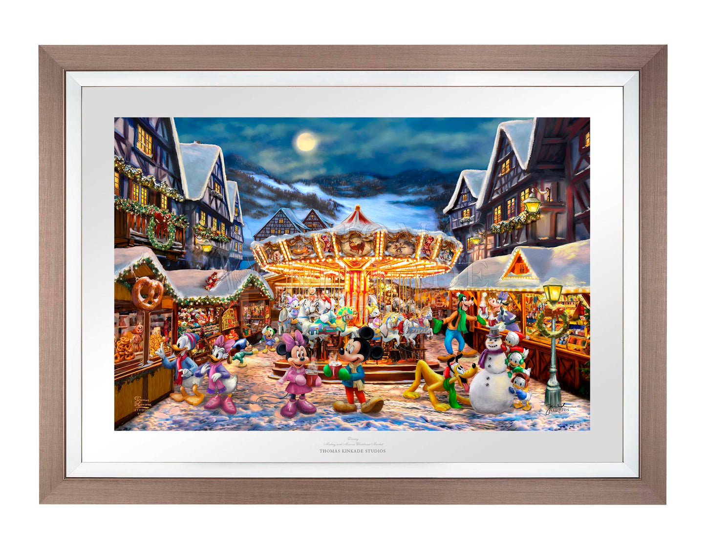 Disney Mickey and Minnie Christmas Market - Limited Edition Paper