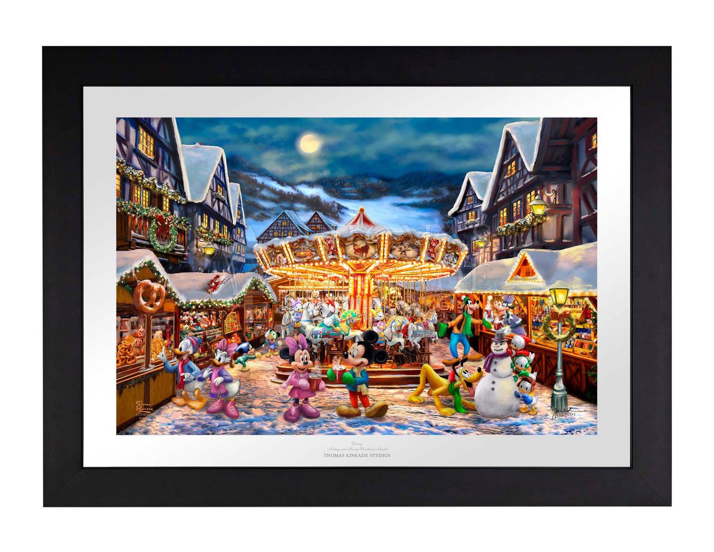 Disney Mickey and Minnie Christmas Market - Limited Edition Paper