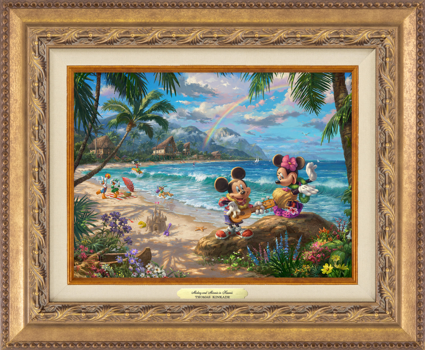 Disney Mickey and Minnie in Hawaii - Canvas Classics