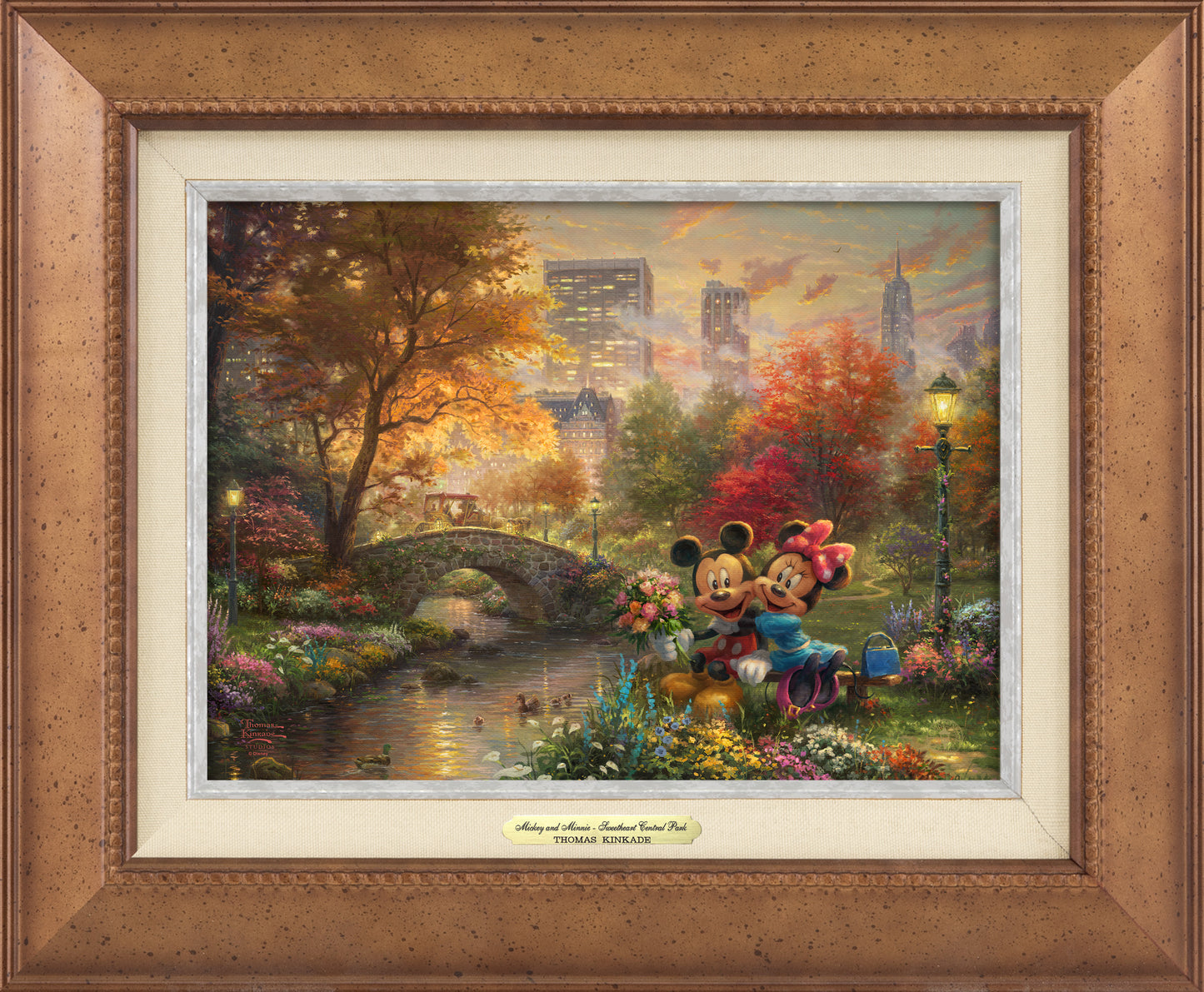 Disney Mickey and Minnie - Sweetheart Central Park - Canvas Classics