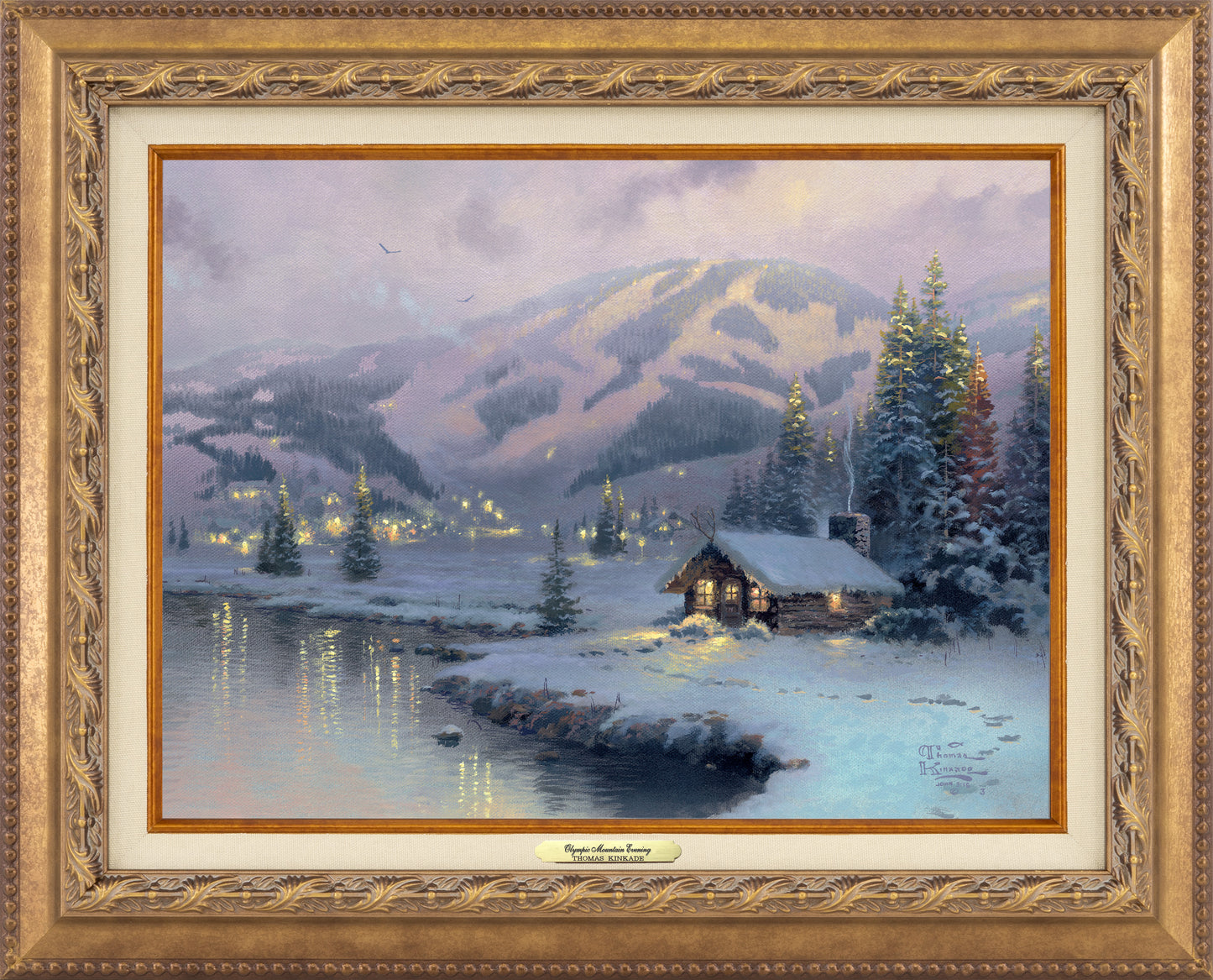 Olympic Mountain Evening - Canvas Classics