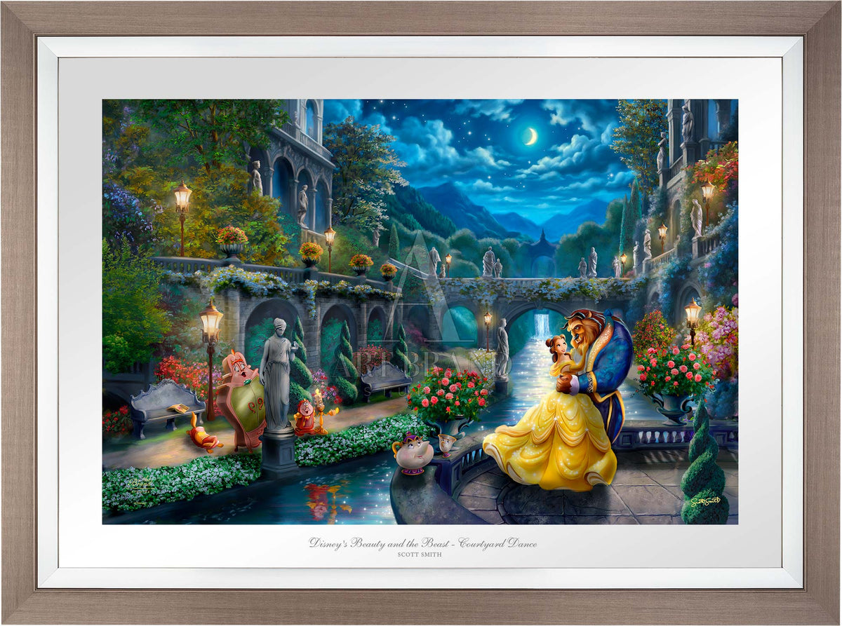 Disney's Beauty and the Beast - Courtyard Dance  - Limited Edition Paper