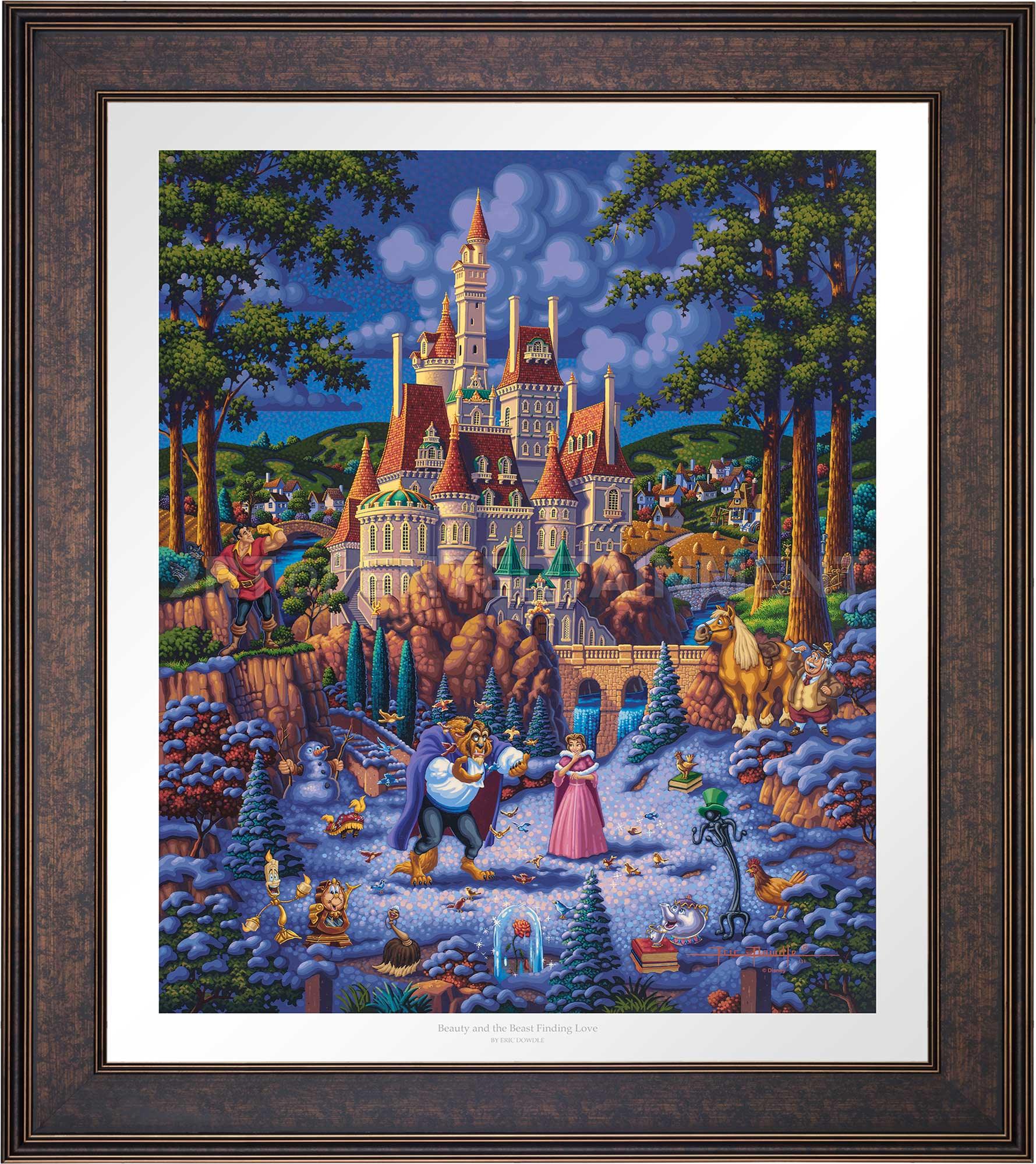 Beauty and the Beast Finding Love - Limited Edition Paper (SN - Standard Numbered) - Art Of Entertainment