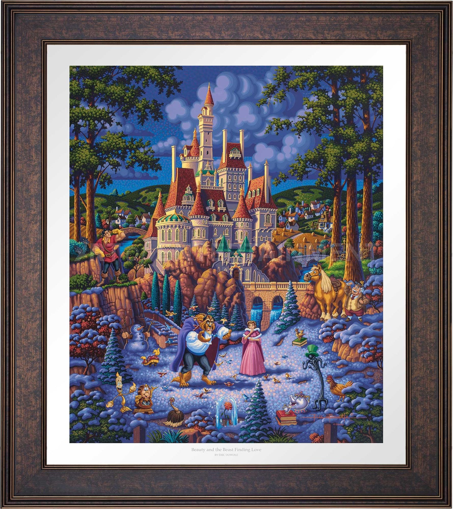 Beauty and the Beast Finding Love - Limited Edition Paper (SN - Standard Numbered)