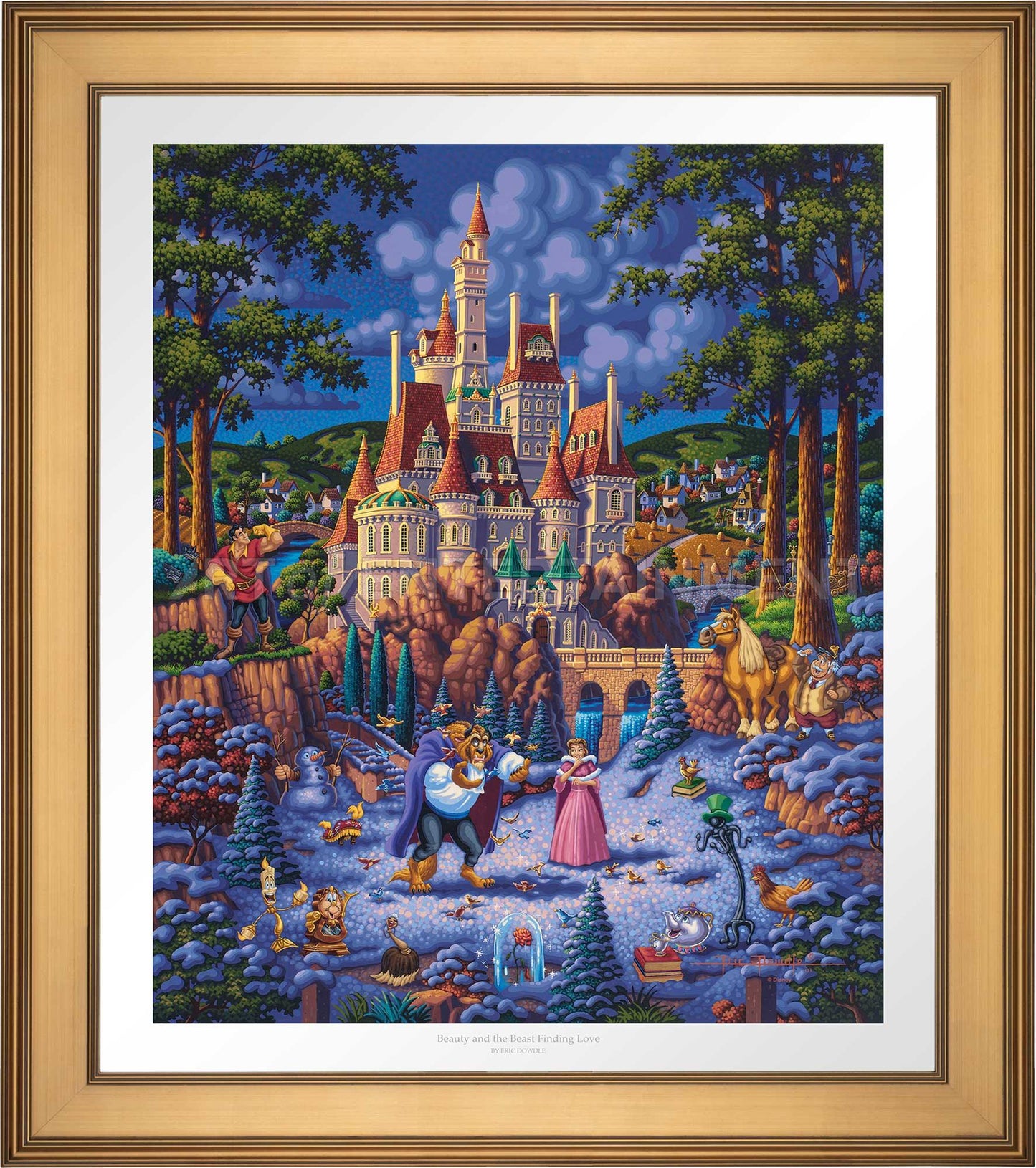 Beauty and the Beast Finding Love - Limited Edition Paper (AP - Artist Proof)