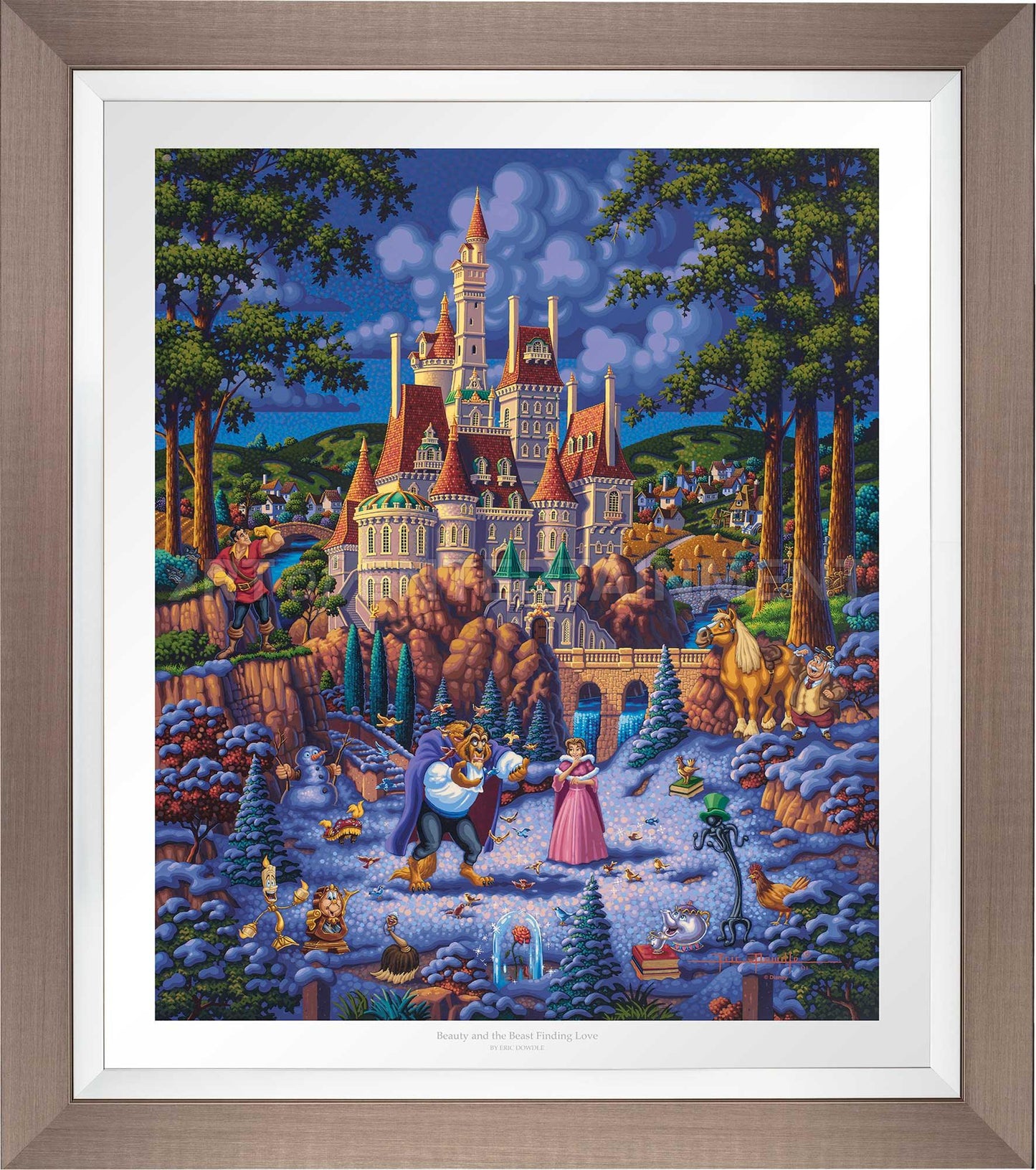 Beauty and the Beast Finding Love - Limited Edition Paper (SN - Standard Numbered)
