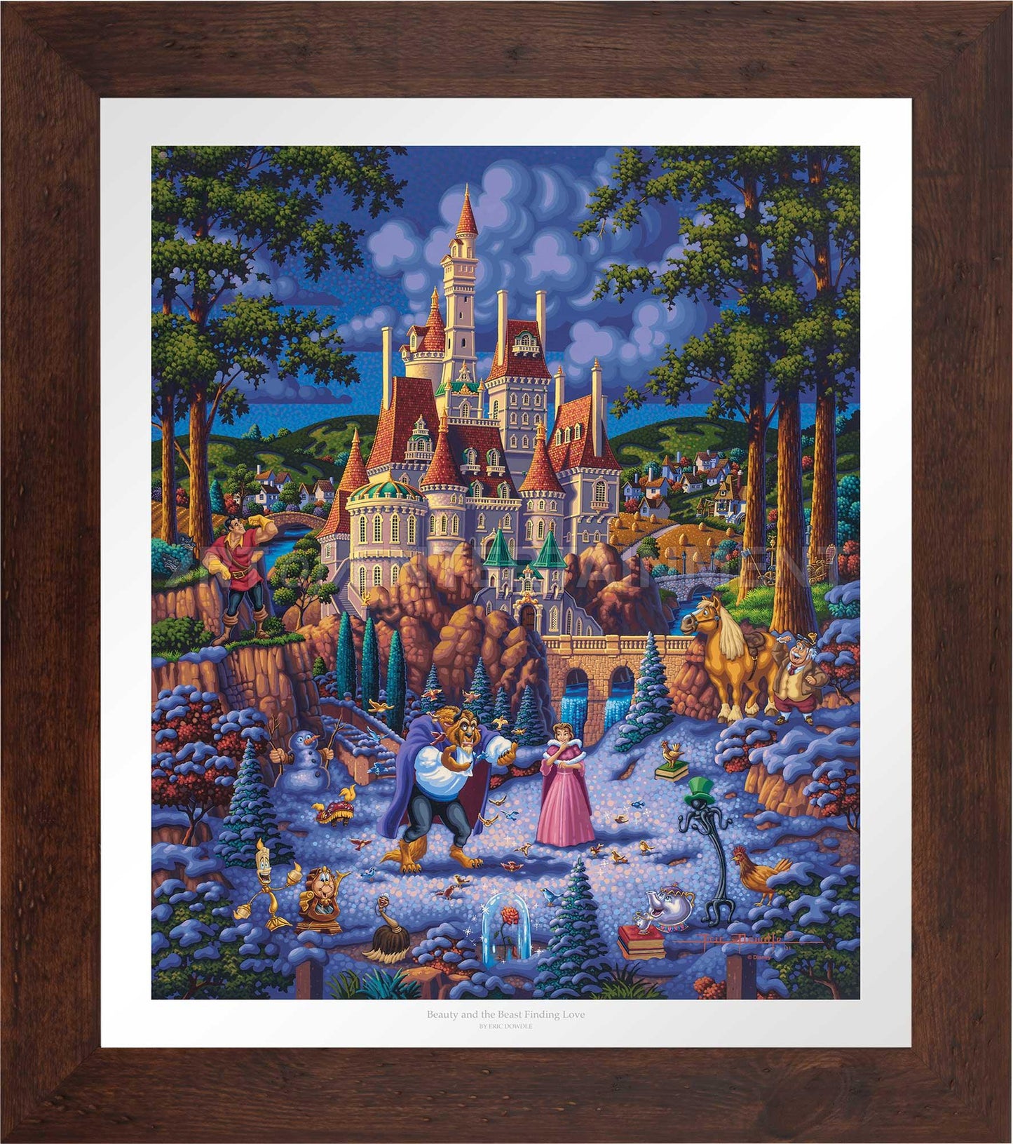 Beauty and the Beast Finding Love - Limited Edition Paper (AP - Artist Proof)