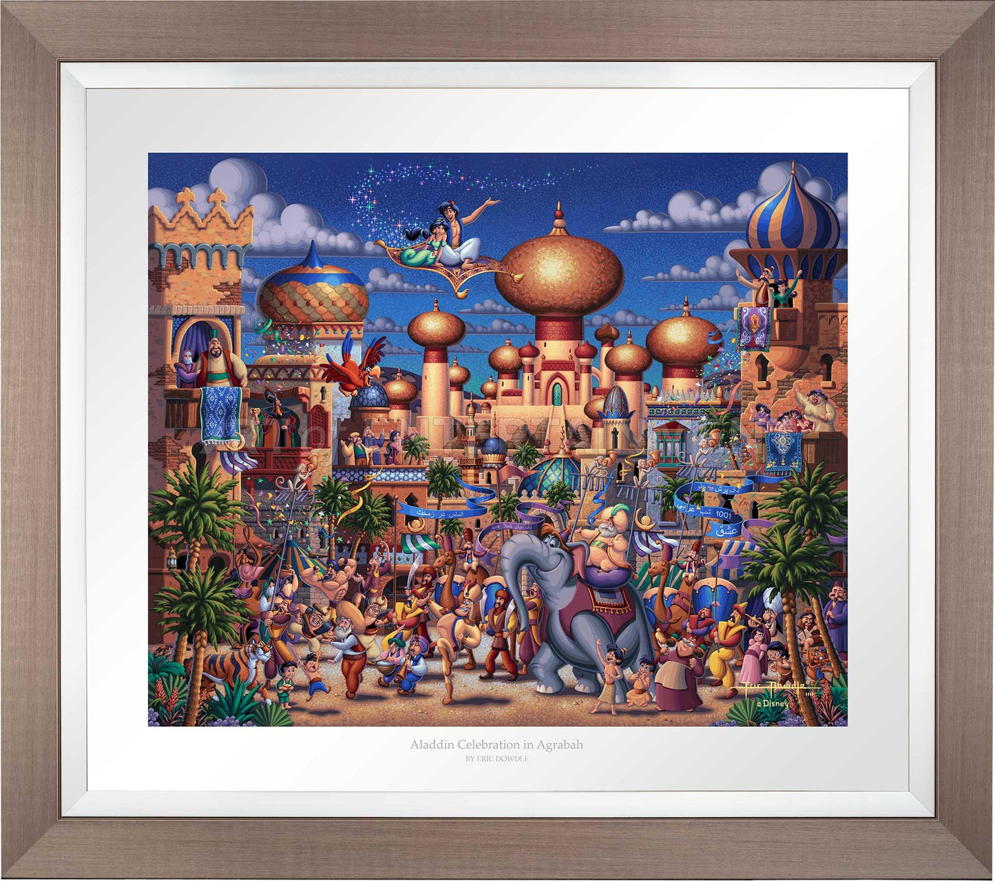 Aladdin Celebration in Agrabah - Limited Edition Paper (SN - Standard Numbered)
