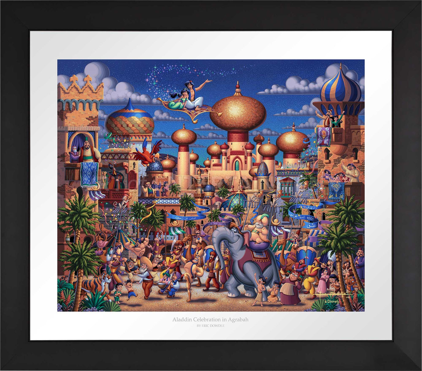 Aladdin Celebration in Agrabah - Limited Edition Paper (SN - Standard Numbered)