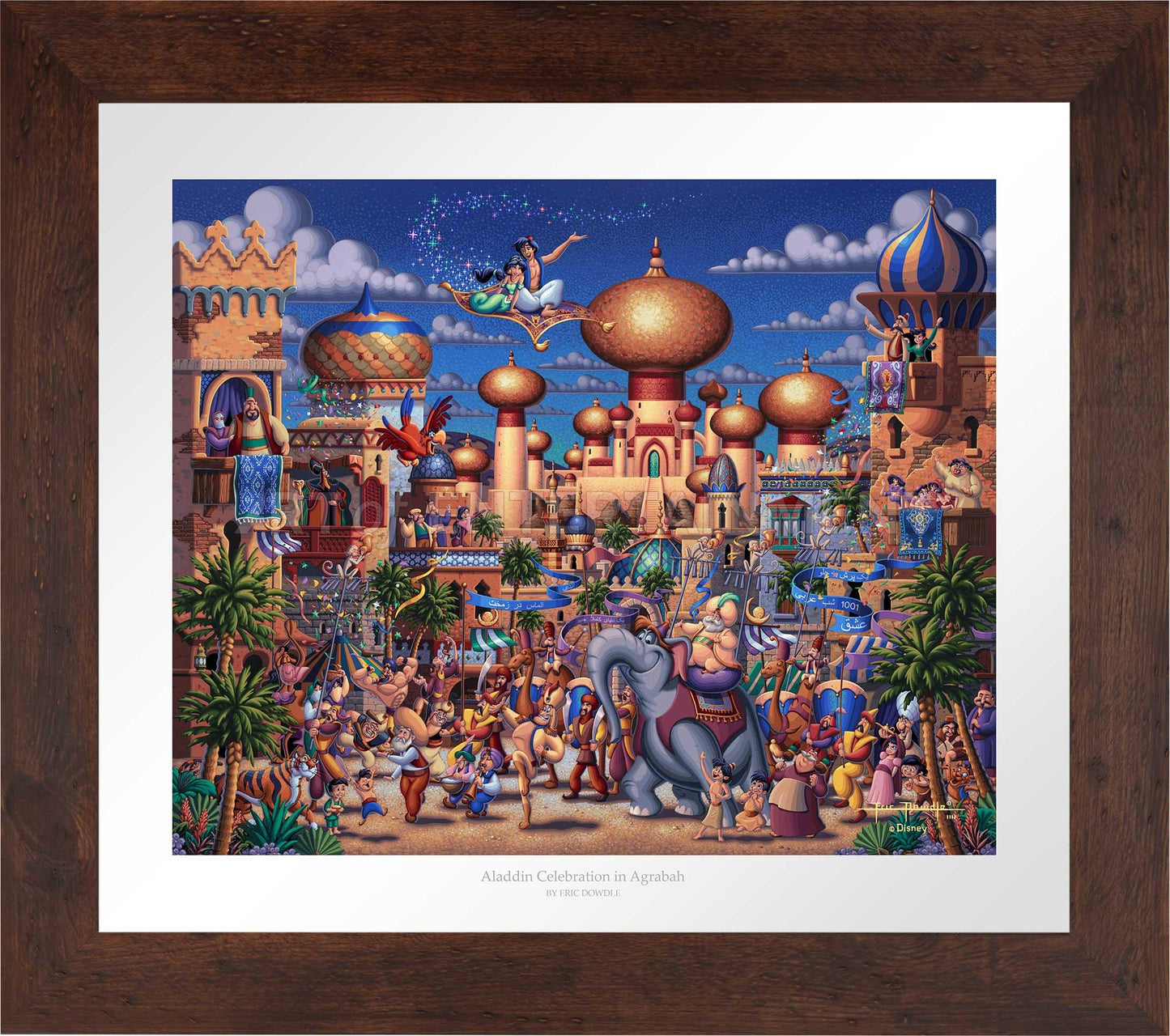 Aladdin Celebration in Agrabah - Limited Edition Paper (SN - Standard Numbered)