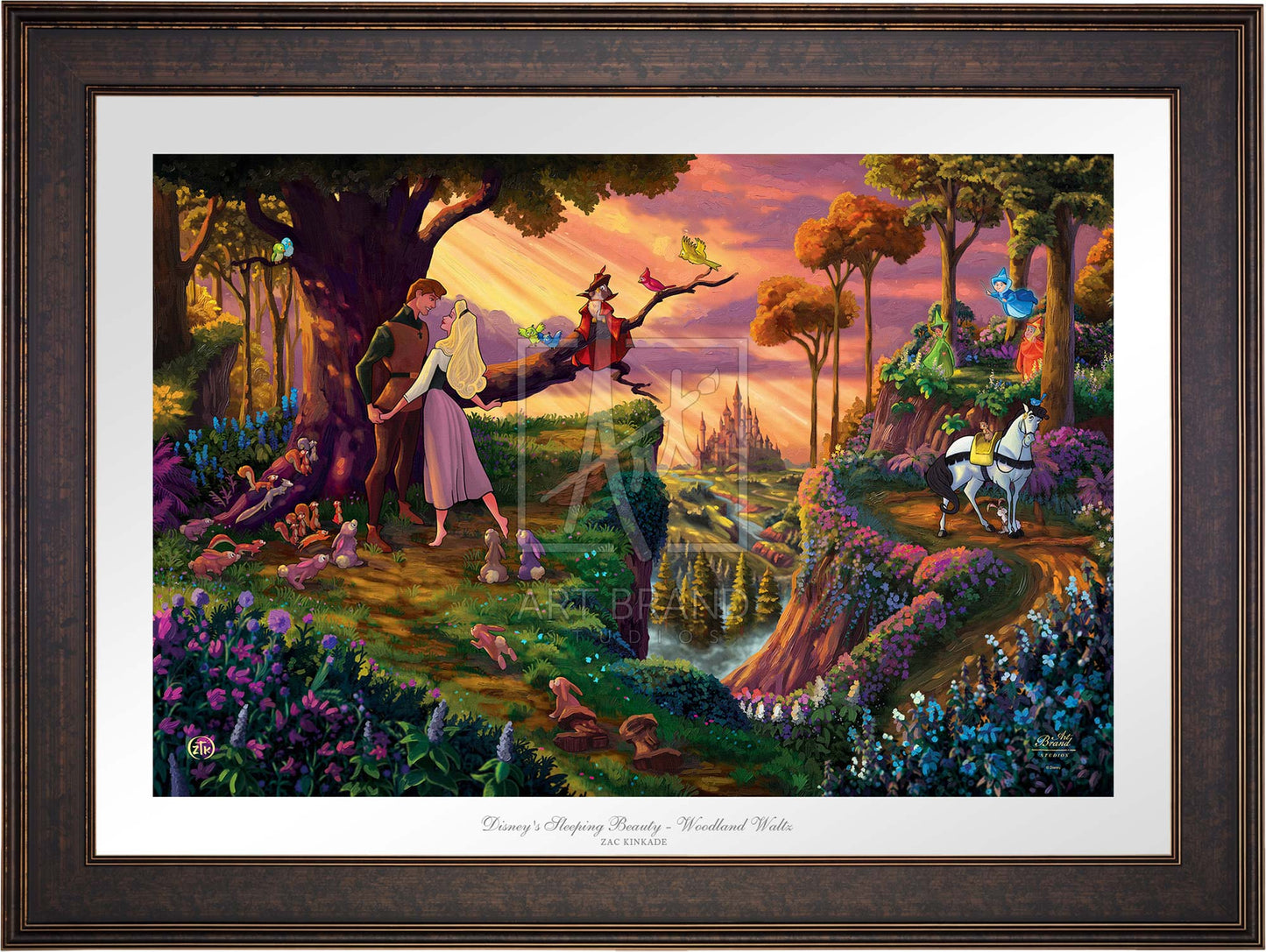 Disney's Sleeping Beauty - Woodland Waltz - Limited Edition Paper