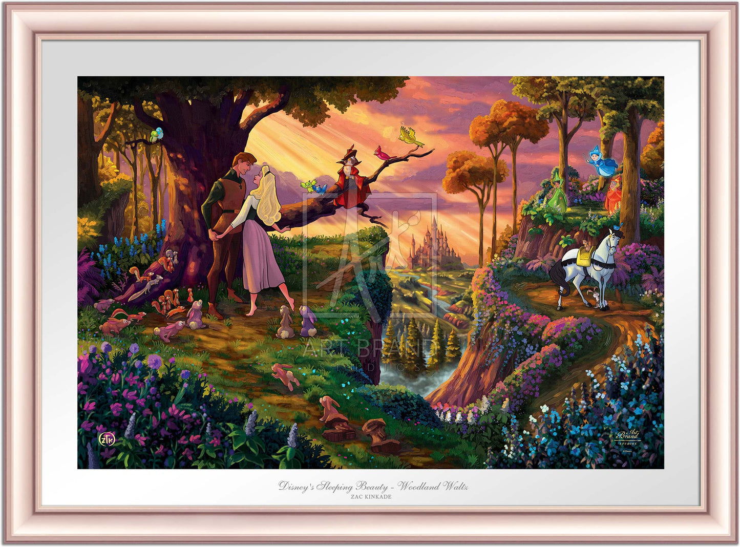 Disney's Sleeping Beauty - Woodland Waltz - Limited Edition Paper