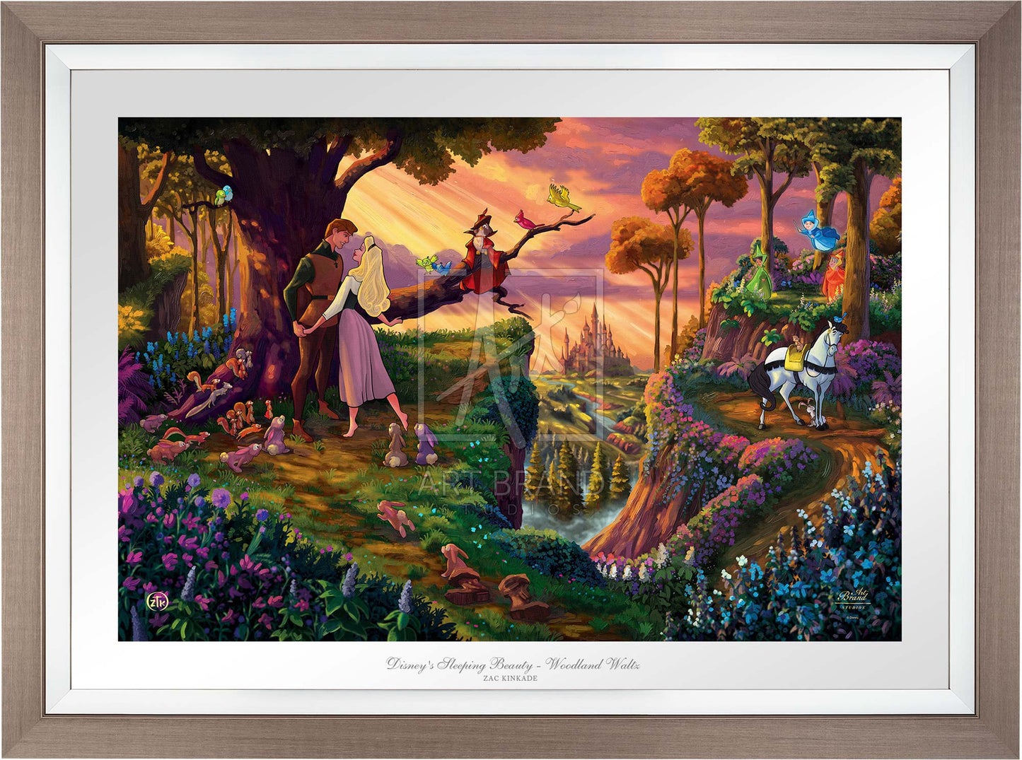 Disney's Sleeping Beauty - Woodland Waltz - Limited Edition Paper