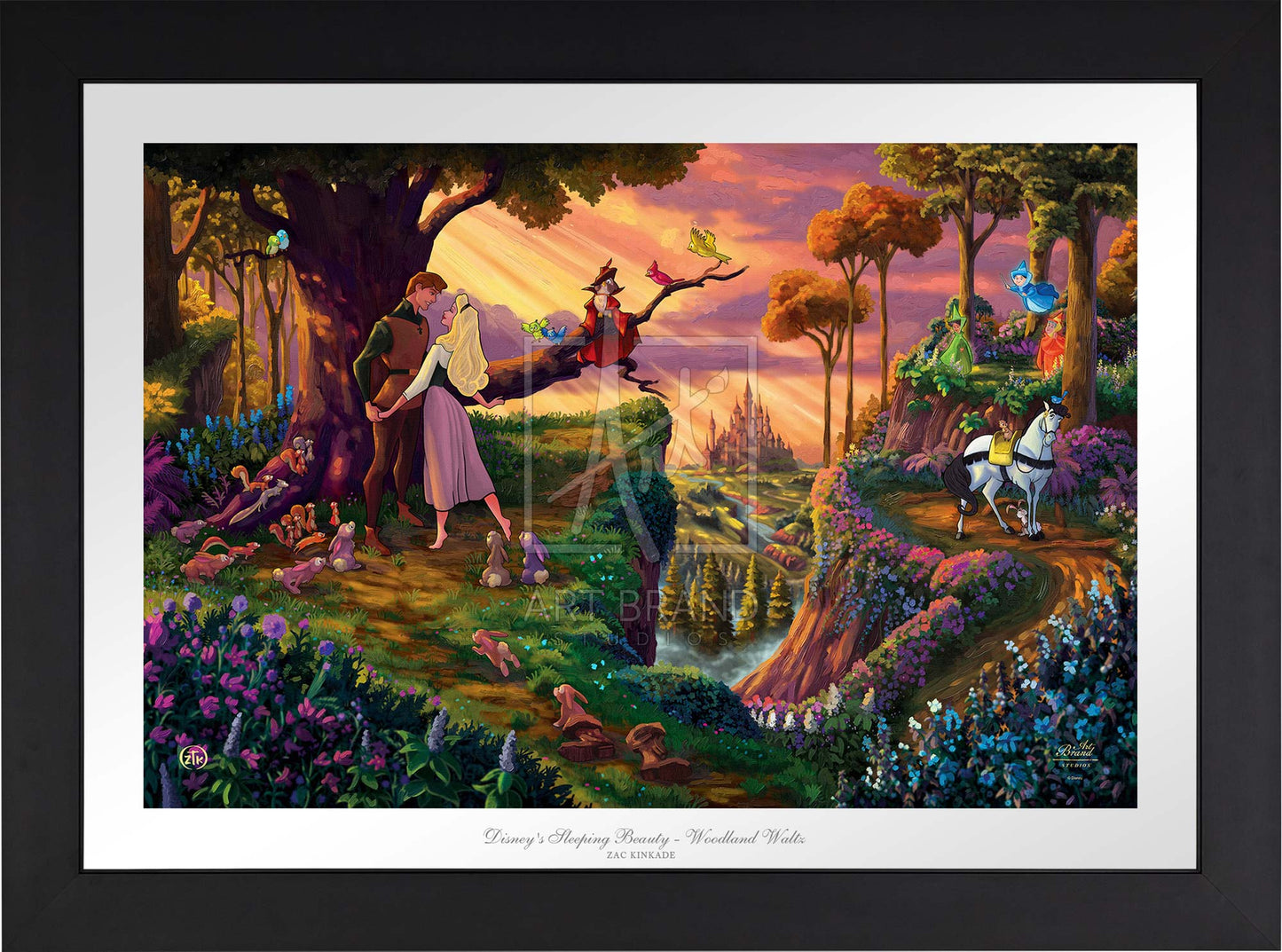 Disney's Sleeping Beauty - Woodland Waltz - Limited Edition Paper