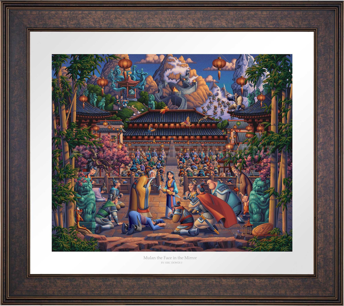 Mulan the Face in the Mirror - Limited Edition Paper (SN - Standard Numbered)