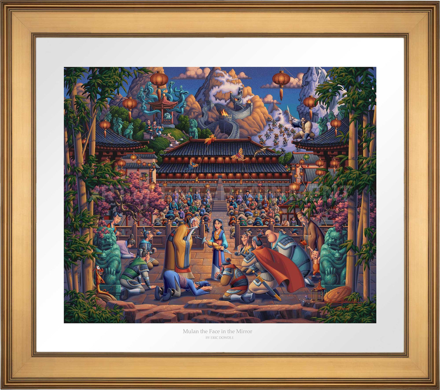 Mulan the Face in the Mirror - Limited Edition Paper (SN - Standard Numbered)