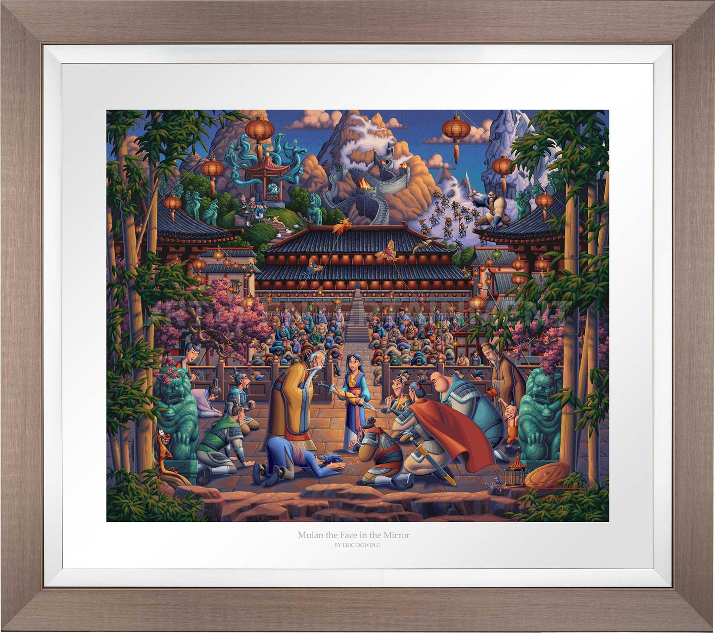 Mulan the Face in the Mirror - Limited Edition Paper (SN - Standard Numbered)