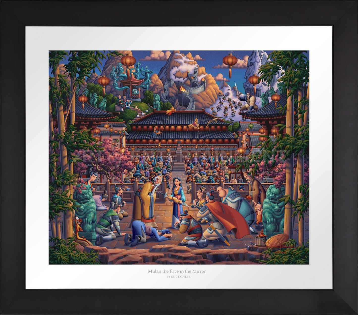 Mulan the Face in the Mirror - Limited Edition Paper (AP - Artist Proof)