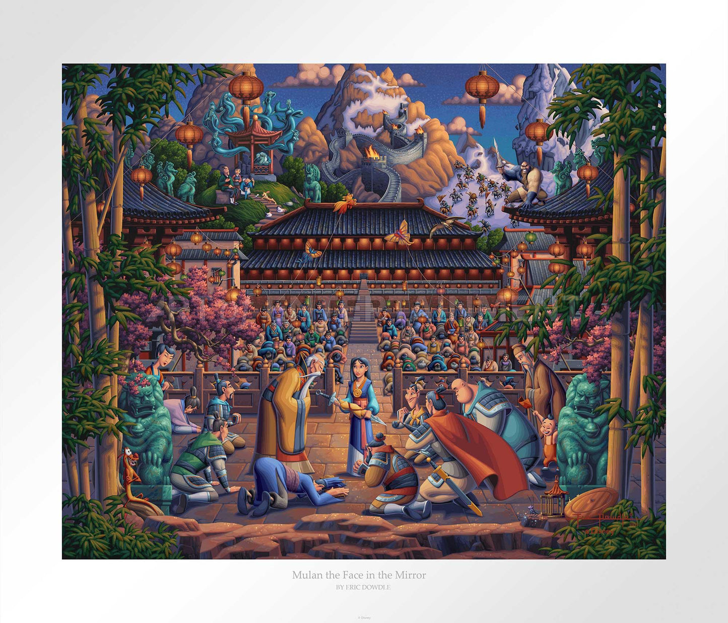 Mulan the Face in the Mirror - Limited Edition Paper (SN - Standard Numbered)