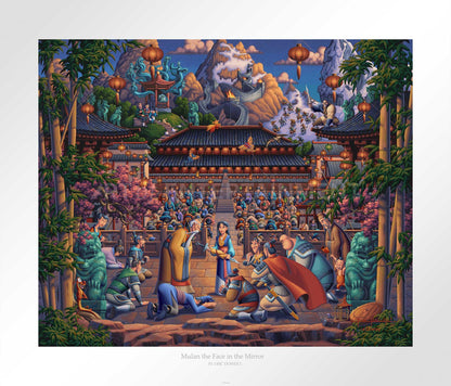 Mulan the Face in the Mirror - Limited Edition Paper (SN - Standard Numbered)