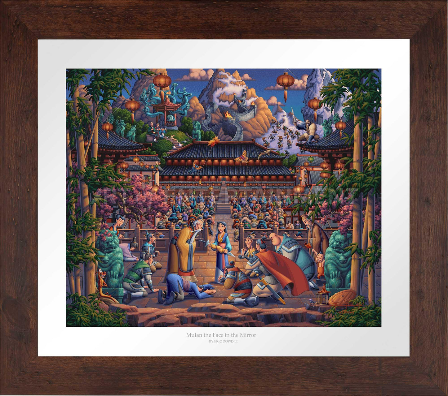 Mulan the Face in the Mirror - Limited Edition Paper (AP - Artist Proof)