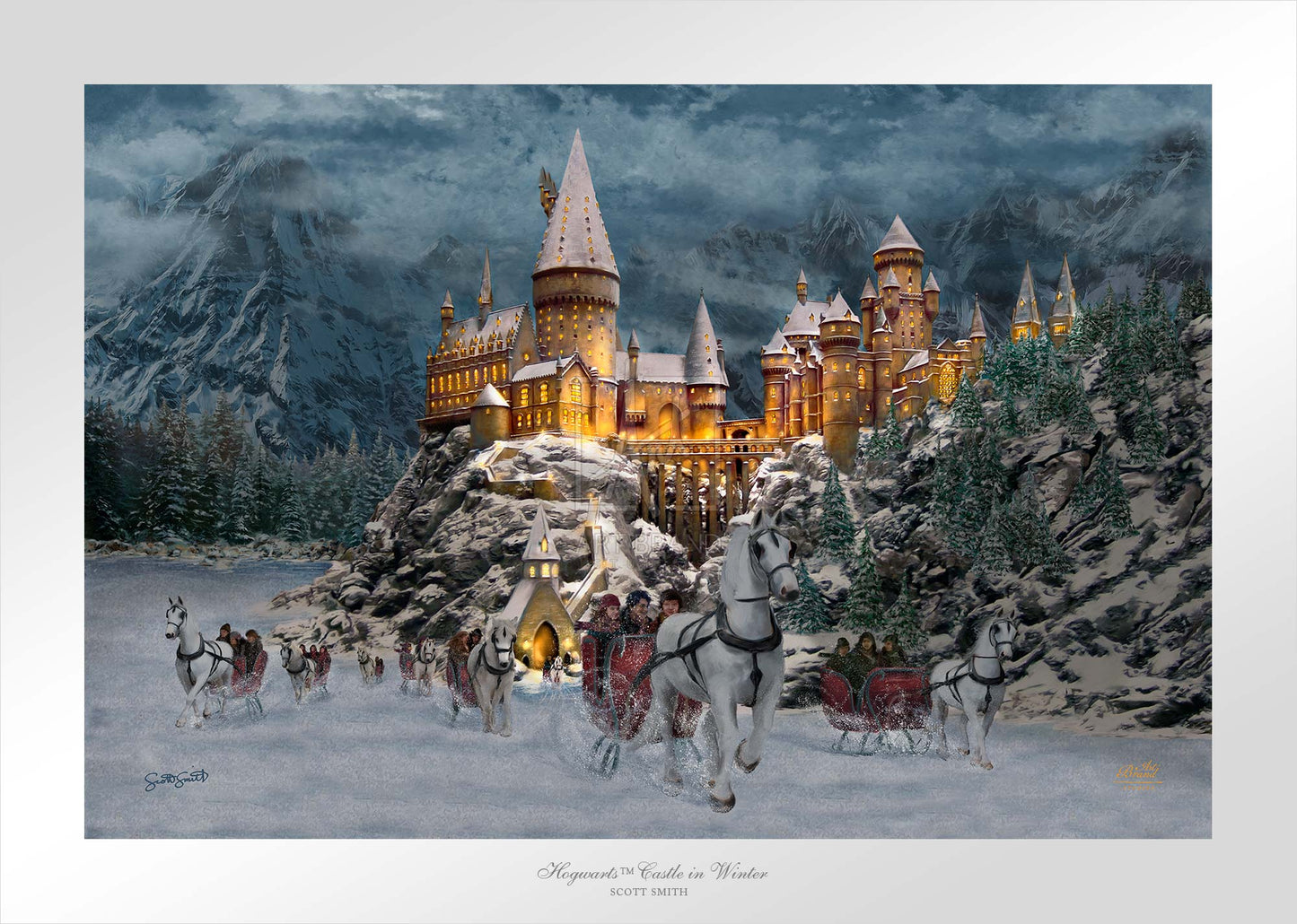 Hogwarts™ Castle in Winter - Limited Edition Paper