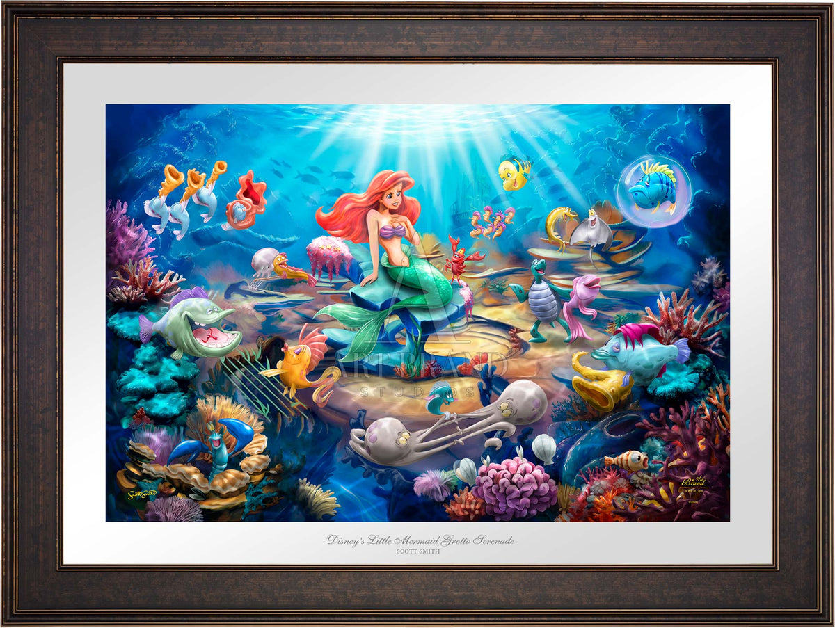 Disney's Little Mermaid Grotto Serenade - Limited Edition Paper