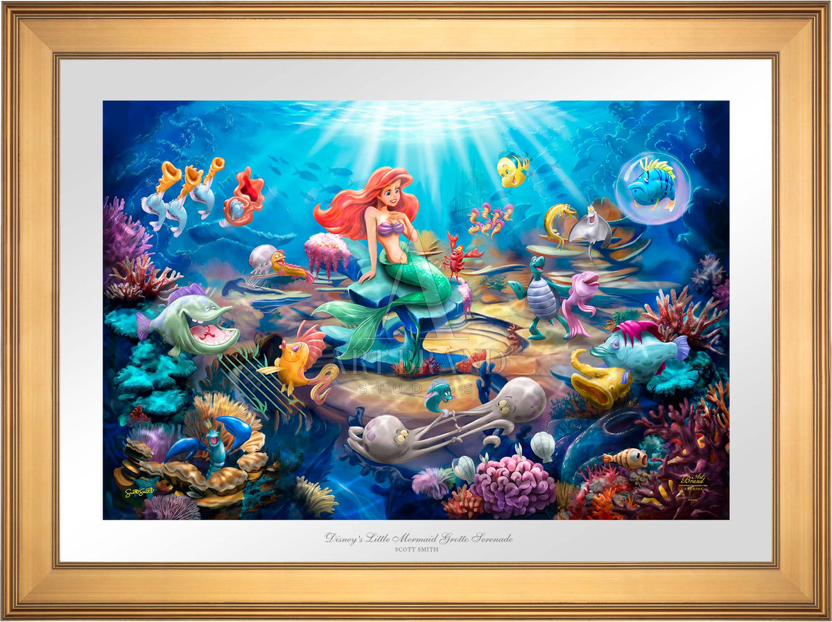 Disney's Little Mermaid Grotto Serenade - Limited Edition Paper