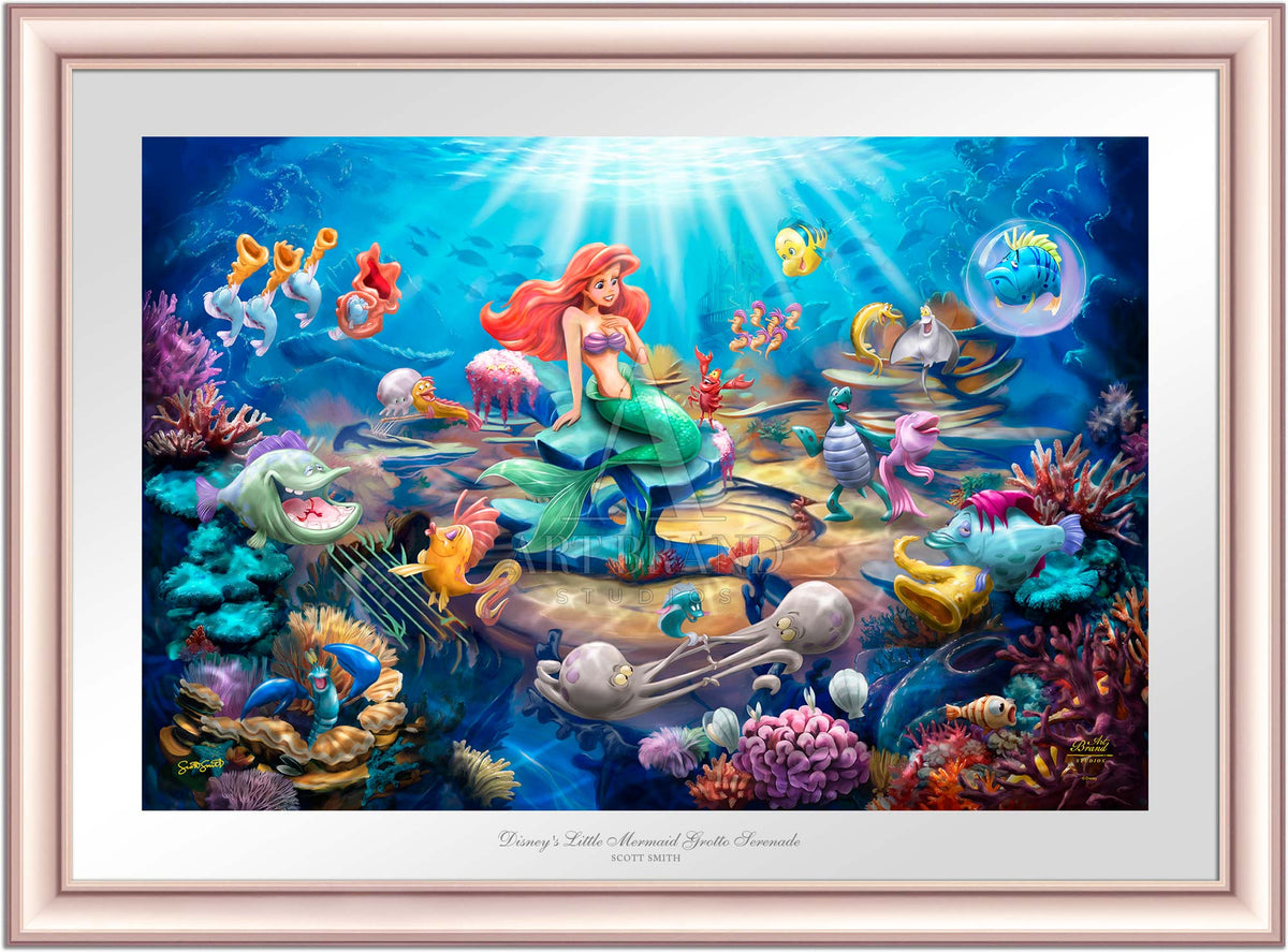 Disney's Little Mermaid Grotto Serenade - Limited Edition Paper