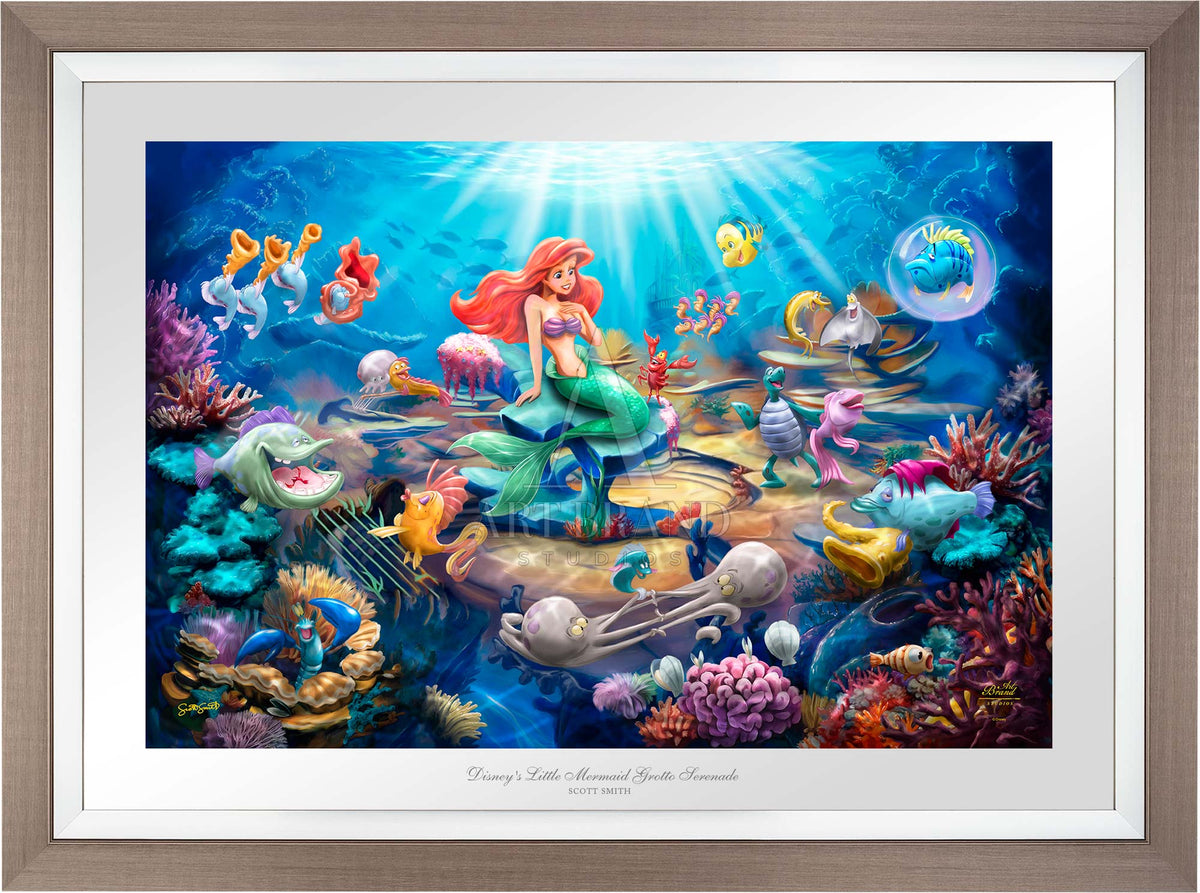Disney's Little Mermaid Grotto Serenade - Limited Edition Paper