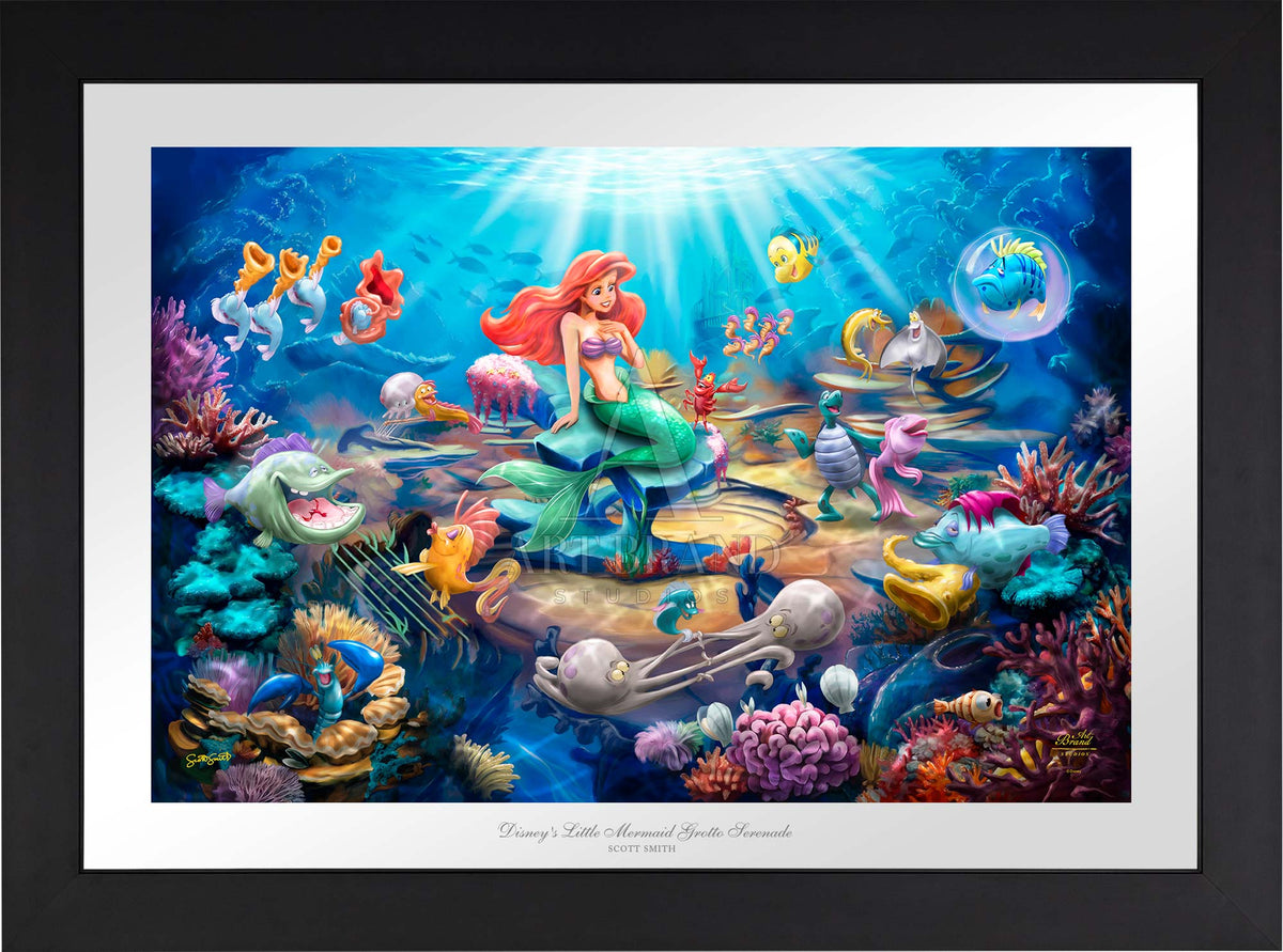 Disney's Little Mermaid Grotto Serenade - Limited Edition Paper
