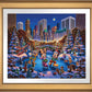 Mickey and Friends Skating in Central Park - Limited Edition Paper (SN - Standard Numbered)
