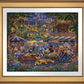 Mickey and Friends Painting in Paris - Limited Edition Paper (SN - Standard Numbered)