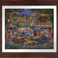 Mickey and Friends Painting in Paris - Limited Edition Paper (SN - Standard Numbered)