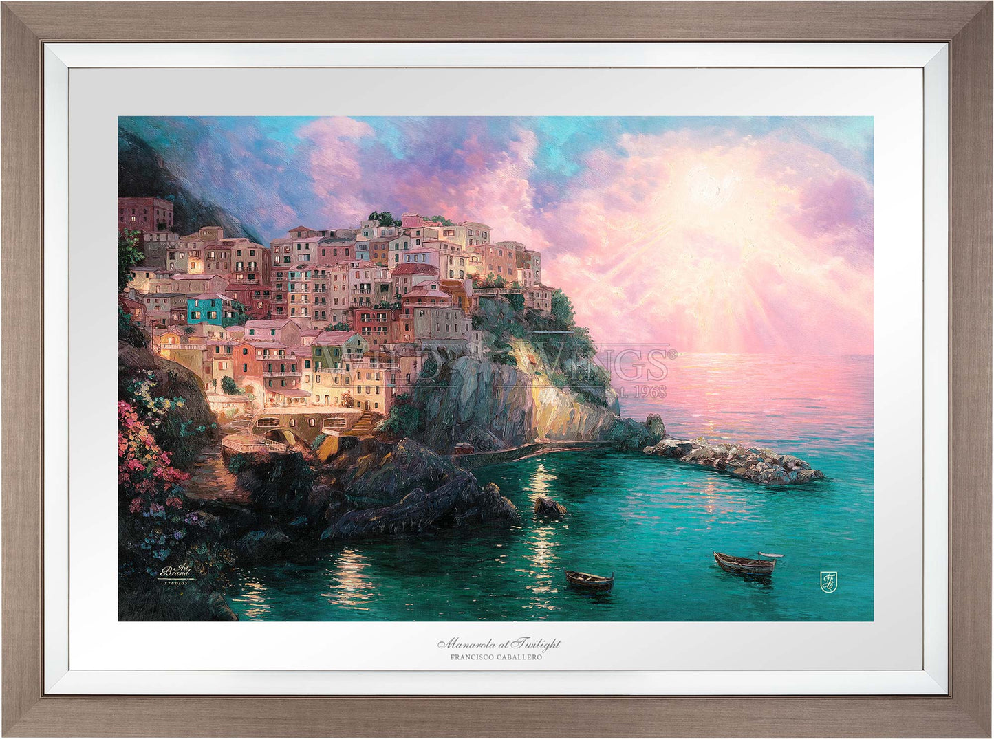 Manarola at Twilight - Limited Edition Paper