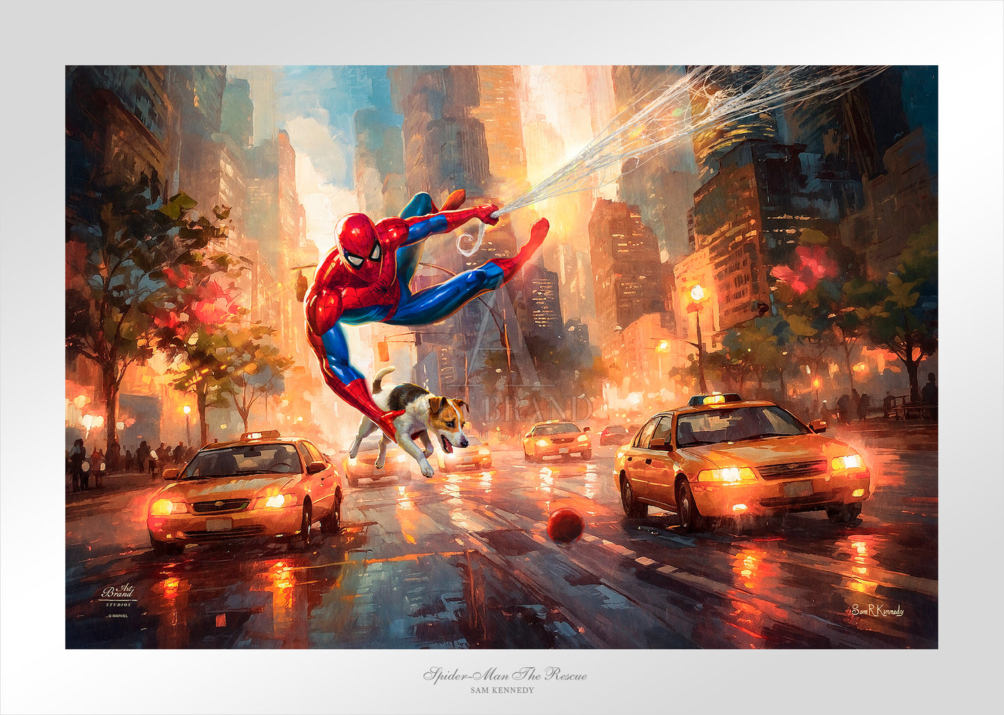 Spider-Man The Rescue - Limited Edition Paper
